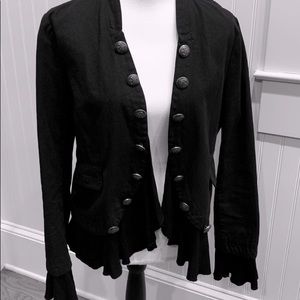 Brandon Thomas Vintage Ruffle Renaissance Jacket